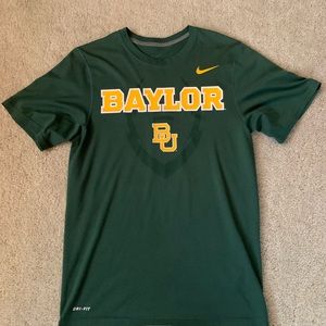 men’s nike baylor dri-fit t-shirt